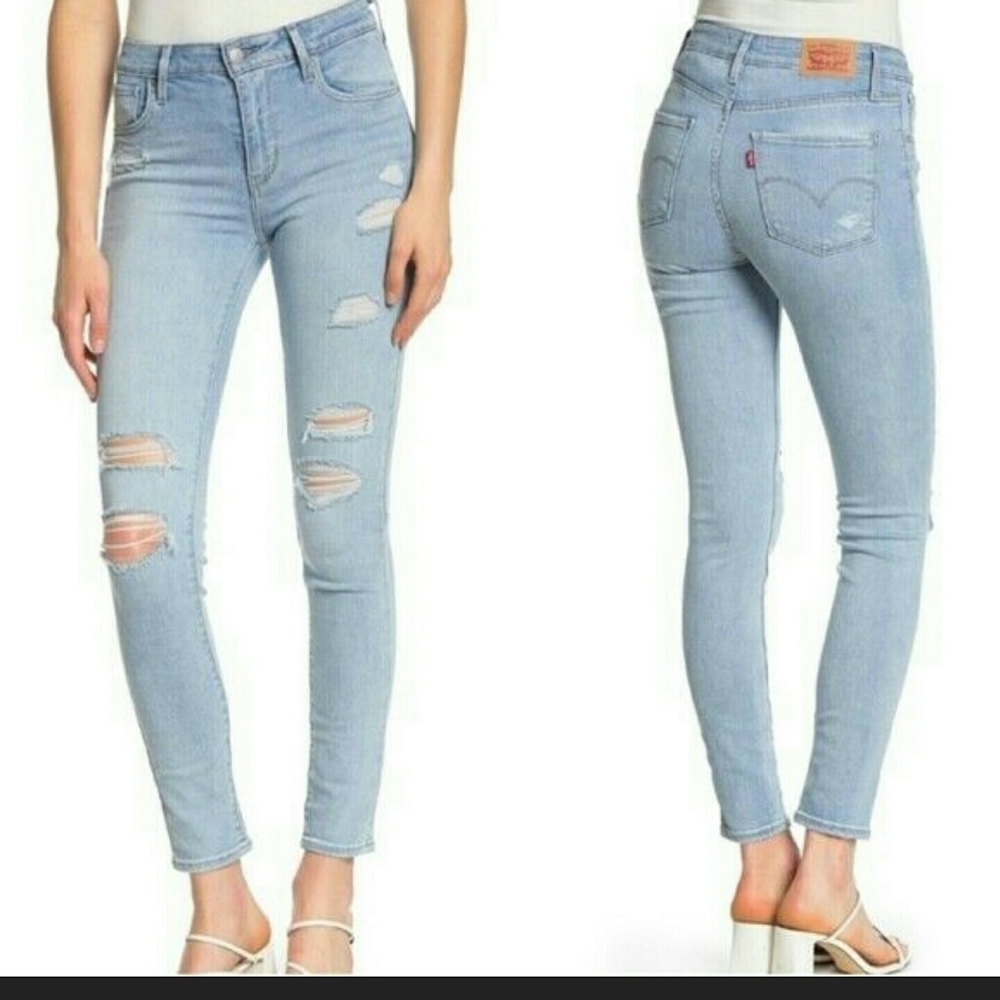 721 High Rise Levi's Distress Jeans